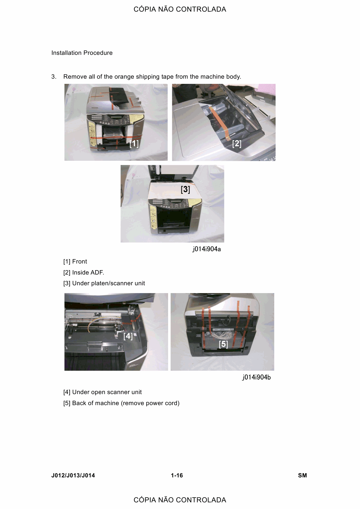 RICOH Aficio GX-3000S 3000SF 3050SFN Service Manual-3